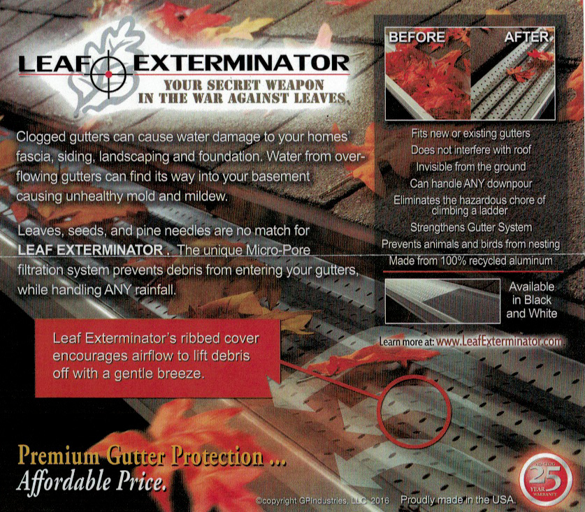 Bojako Leaf Exterminator Pamphlet